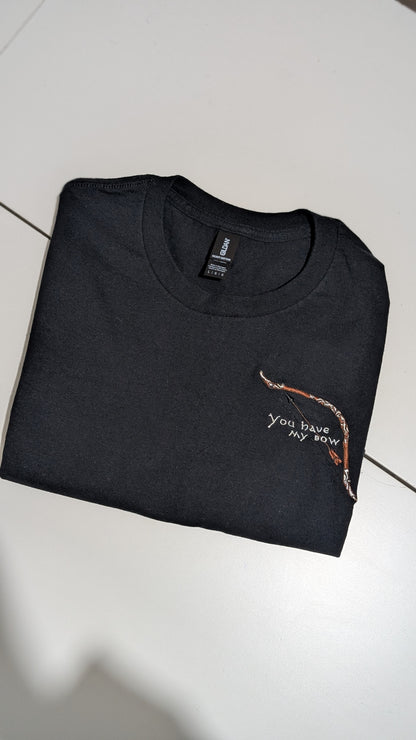 You Have My Bow Embroidered Tshirt