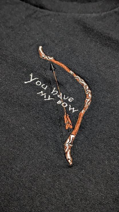 You Have My Bow Embroidered Tshirt